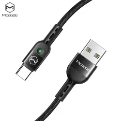 کابل شارژ و انتقال داده فنری USB به تایپ سی مک دودو مدل MCDODO CA-6420 طول 180 سانتیمتر