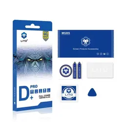 گلس محافظ صفحه شیشه ای شفاف لیتو LITO مدل D+ PRO مناسب برای گوشی آیفون Apple iPhone 12 Pro Max