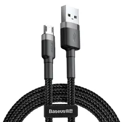 کابل شارژ و انتقال داده MICRO USB بیسوس مدل Baseus cafule CAMKLF-HG1 طول 3 متر