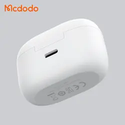 هندزفری بلوتوث مک دودو مدل MCDODO HP-8020 با قابلیت حذف نویز رنگ سفید
