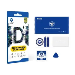 گلس محافظ صفحه مات لیتو LITO مدل D+ GAMING مناسب برای گوشی آیفون Apple iPhone XS