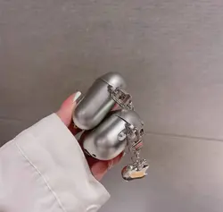 کاور ایرپاد لوگو اپل استیل همراه آویز