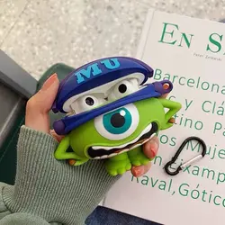 کاور ایرپاد MU عروسک مایکی سبز