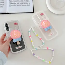 قاب بستنی و آبنبات ice cream & candy همراه بند مناسب برای سامسونگ و شیائومی