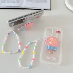 قاب بستنی و آبنبات ice cream & candy همراه بند مناسب برای سامسونگ و شیائومی