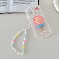 قاب بستنی و آبنبات ice cream & candy همراه بند مناسب برای سامسونگ و شیائومی