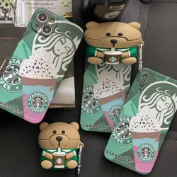 کاور ایرپاد خرس استارباکس STARBUCKS