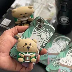 کاور ایرپاد خرس استارباکس STARBUCKS