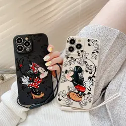 قاب آیفون couple Mouse همراه بند - jijstore جیج استور