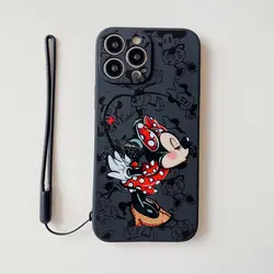 قاب آیفون couple Mouse همراه بند - jijstore جیج استور