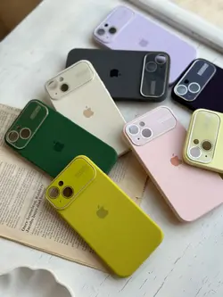 قاب آیفون Silicon Lens Case - jijstore جیج استور