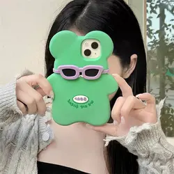 قاب آیفون Green Bear عینک دودی - jijstore جیج استور