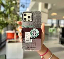 قاب آیفون Coffee Starbucks هلوگرامی - jijstore جیج استور