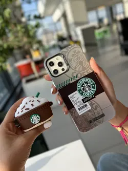 قاب آیفون Coffee Starbucks هلوگرامی - jijstore جیج استور