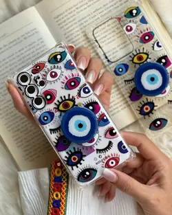 قاب چشم نظر سامسونگ+پاپ سوکت - jijstore جیج استور