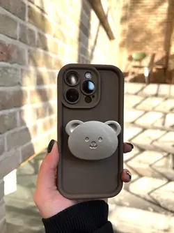 قاب آیفون سولید پاپ سوکت خرسی - jijstore جیج استور