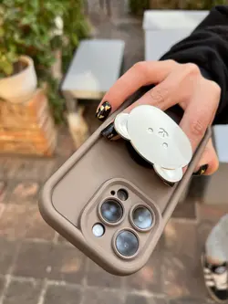 قاب آیفون سولید پاپ سوکت خرسی - jijstore جیج استور