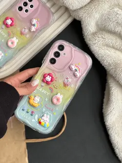 قاب Happy Rabbit عروسک برجسته آیفون|سامسونگ|شیائومی - jijstore جیج استور