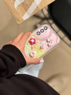 قاب Happy Rabbit عروسک برجسته آیفون|سامسونگ|شیائومی - jijstore جیج استور