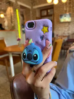 قاب آیفون استیج بالشتی پاپ سوکتی - jijstore جیج استور