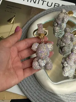 جاکلیدی خرس نگینی شاینی - jijstore جیج استور