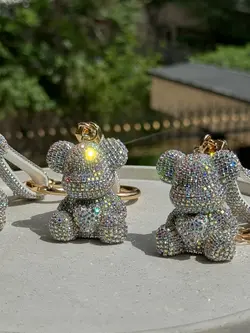 جاکلیدی خرس نگینی شاینی - jijstore جیج استور