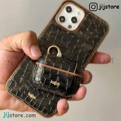 ست قاب و کاور ایرپاد Kajsa چرم طبیعی