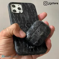 ست قاب و کاور ایرپاد Kajsa چرم طبیعی