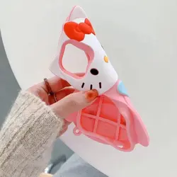 قاب آیفون عروسکی دو تایی هلو کیتی Hello kitty