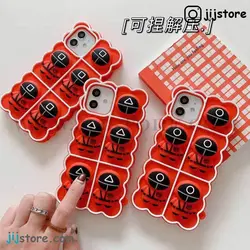 قاب آیفون فیجت Squid Game اسکویدگیم