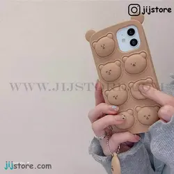 قاب آیفون فیجت خرس Teddy