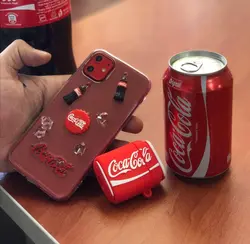 قاب کوکاکولا coca cola طرح برجسته آیفون و سامسونگ