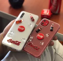 قاب کوکاکولا coca cola طرح برجسته آیفون و سامسونگ