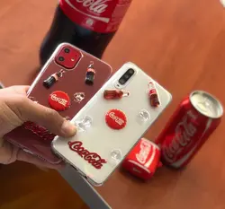 قاب کوکاکولا coca cola طرح برجسته آیفون و سامسونگ
