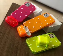 قاب آیفون قلب ریز شب رنگ همراه با ایرپاد ست