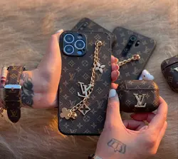 کاور ایرپاد لویس ویتون قهوه ای لوگو LV