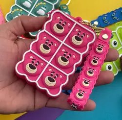 کیف سیلیکونی پاپ ایت همراه آویز جاکلیدی