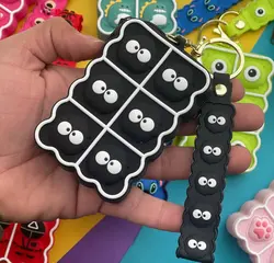 کیف سیلیکونی پاپ ایت همراه آویز جاکلیدی