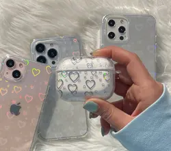 کاور ایرپاد قلب هلوگرامی شفاف