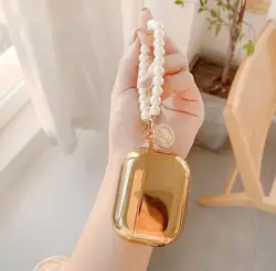 کاور ایرپاد گلدن همراه بند مرواریدی