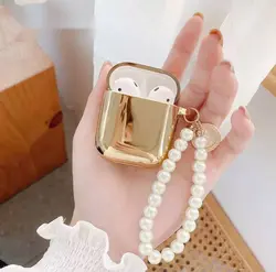 کاور ایرپاد گلدن همراه بند مرواریدی