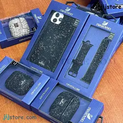 ست قاب-کیس ایرپاد و بند اپل واچ سواروسکی swarovski