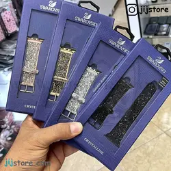 ست قاب-کیس ایرپاد و بند اپل واچ سواروسکی swarovski