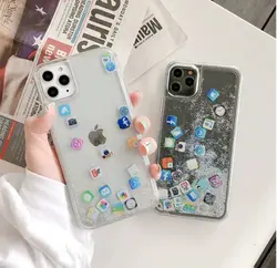 قاب آیفون آکواریومی لوگو شبکه اجتماعی