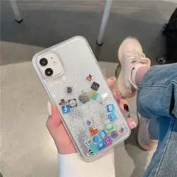 قاب آیفون آکواریومی لوگو شبکه اجتماعی