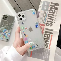 قاب آیفون آکواریومی لوگو شبکه اجتماعی