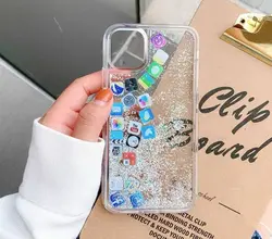 قاب آیفون آکواریومی لوگو شبکه اجتماعی