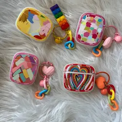 کاور ایرپاد COLORFUL رنگی همراه آویز