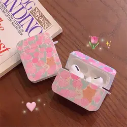 کاور ایرپاد خرس باغ لاله صورتی