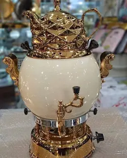 سماور گازی سەکارە رنگی ۶لیتر